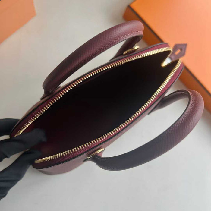 Hermes ボリード サイズ HERMES ボリード1923 25 ルージュアッシュ ヴォーエプソン ゴールド金具 26210460 エルメス 新作バッグ - 画像 (5)