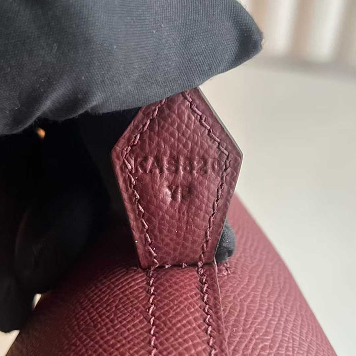 Hermes ボリード サイズ HERMES ボリード1923 25 ルージュアッシュ ヴォーエプソン ゴールド金具 26210460 エルメス 新作バッグ - 画像 (3)