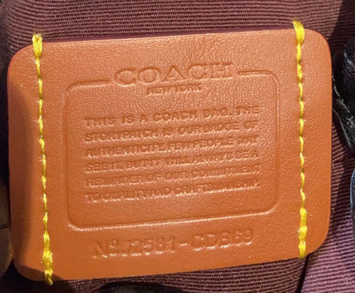 コーチ バッグ アウトレット COACH フェイ ミニ ドローストリング バッグ・キルティング ブラック CDB69 IMBLK レディース コーチ バッグ - 画像 (2)