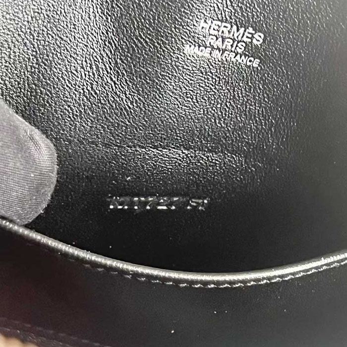 ボリード1923 定価 HERMES ボリード1923 ミニ 黒 ブラック ヴォーエプソン シルバー金具 26210461 エルメス 新作バッグ - 画像 (3)