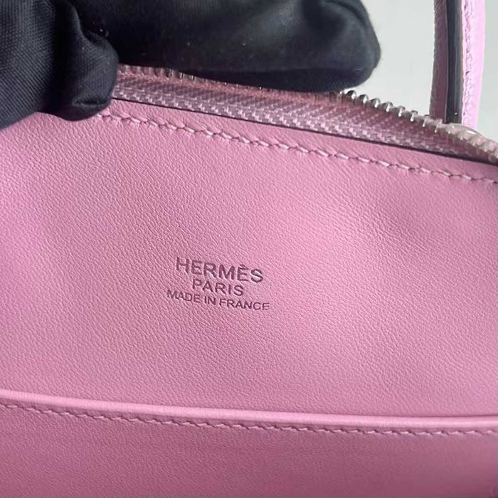 エルメス バッグ レディース HERMES ボリード1923 ミニ モーヴシルベストル シェブルミゾル シルバー金具 26210463 エルメス 新作バッグ - 画像 (5)