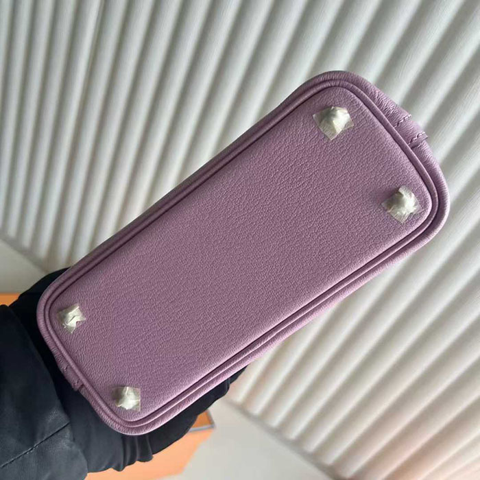 エルメス バッグ レディース HERMES ボリード1923 ミニ モーヴシルベストル シェブルミゾル シルバー金具 26210463 エルメス 新作バッグ - 画像 (2)