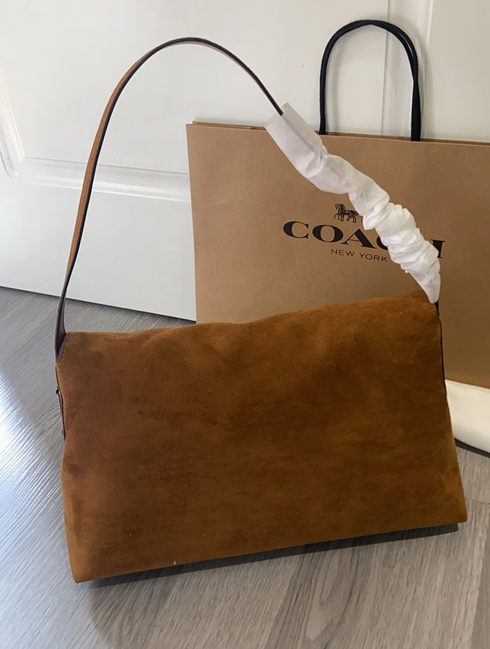 コーチ バッグ アウトレット COACH チェルシー ショルダー バッグ 36 ブラス/ウォーム ブラウン CDT20 B4WBR コーチ バッグ 人気 - 画像 (7)
