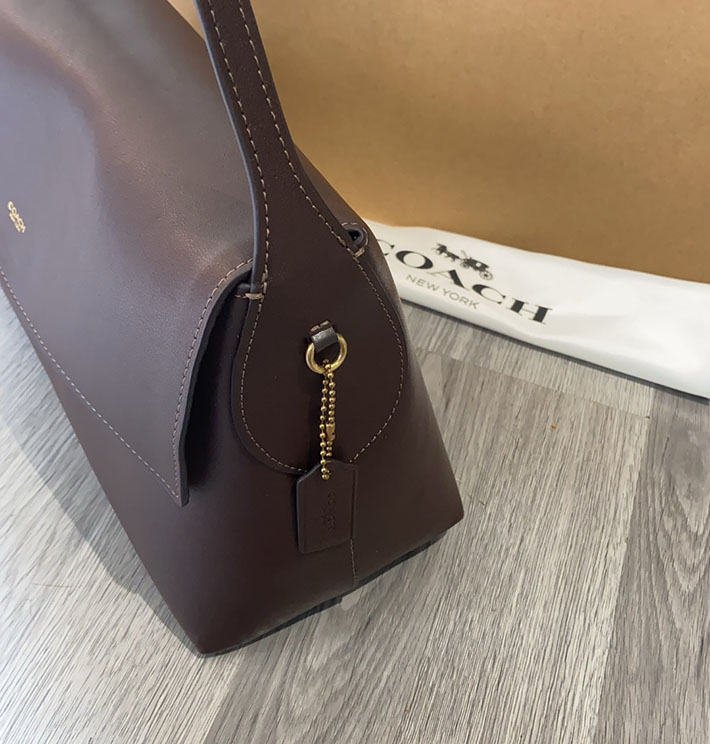 コーチ バッグ アウトレット COACH チェルシー ショルダー バッグ 36 ブラス/メイプル CDS62 B4MPL コーチ バッグ 新作 アウトレット - 画像 (6)