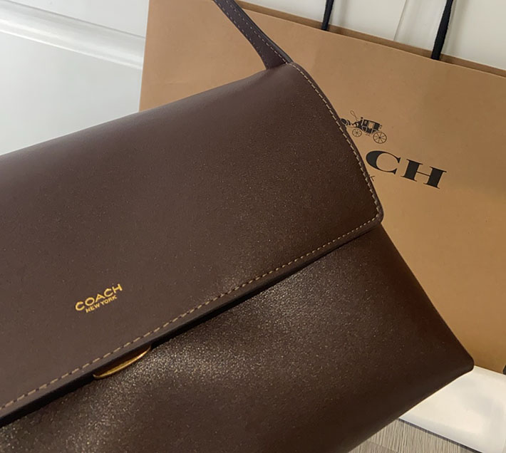 コーチ バッグ アウトレット COACH チェルシー ショルダー バッグ 36 ブラス/メイプル CDS62 B4MPL コーチ バッグ 新作 アウトレット - 画像 (5)
