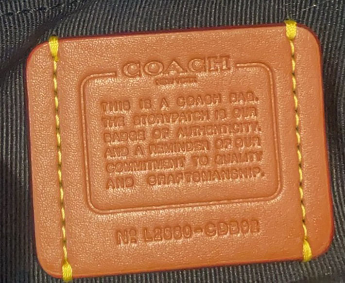 コーチ バッグ アウトレット COACH アッシャー ショルダー バッグ・シグネチャー デニム ブラック CDB92 SV/BK コーチ バッグ 黒 - 画像 (2)