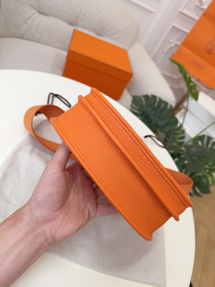 エルメス エブリン 値段 HERMES エヴリン3 23 オレンジ トリヨンクレマンス シルバー金具 26210474 エルメス 新作バッグ - 画像 (8)