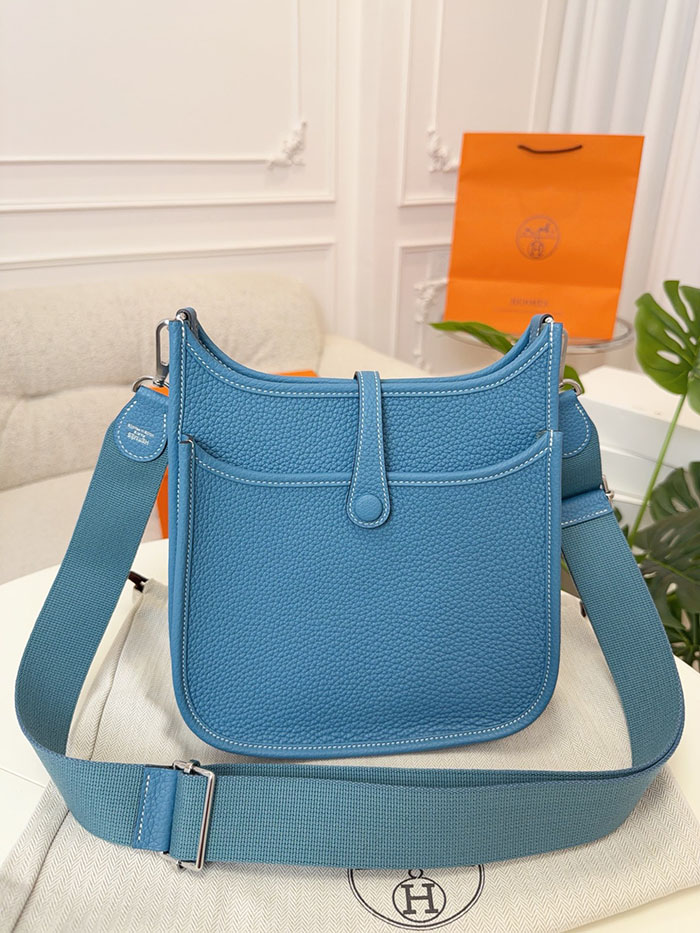 エルメス バッグ ショルダー HERMES エヴリン3 23 ブルージーン トリヨンクレマンス シルバー金具 26210475 エルメス 新作バッグ - 画像 (9)
