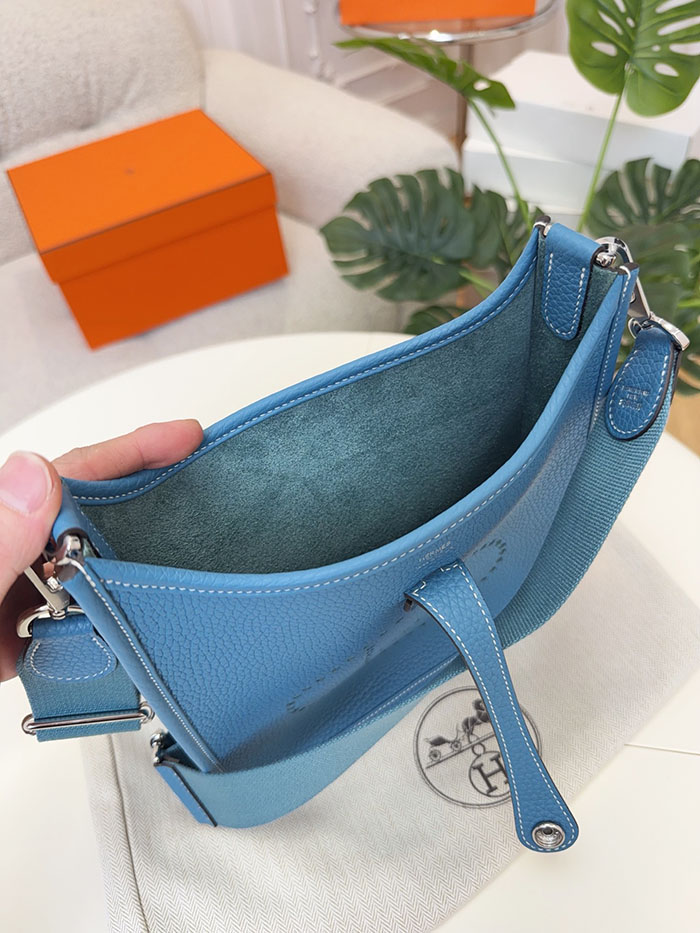 エルメス バッグ ショルダー HERMES エヴリン3 23 ブルージーン トリヨンクレマンス シルバー金具 26210475 エルメス 新作バッグ - 画像 (7)