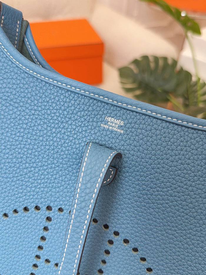 エルメス バッグ ショルダー HERMES エヴリン3 23 ブルージーン トリヨンクレマンス シルバー金具 26210475 エルメス 新作バッグ - 画像 (6)