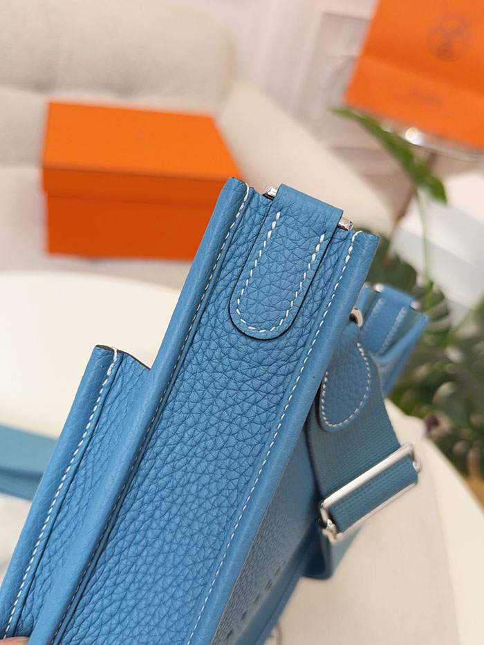 エルメス バッグ ショルダー HERMES エヴリン3 23 ブルージーン トリヨンクレマンス シルバー金具 26210475 エルメス 新作バッグ - 画像 (5)