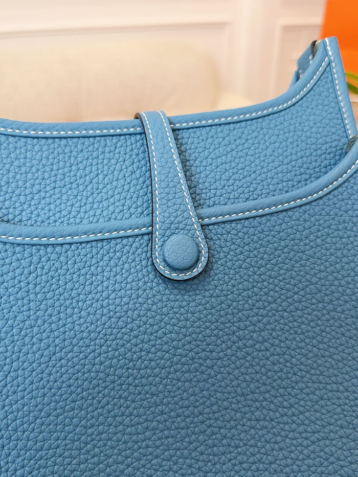 エルメス バッグ ショルダー HERMES エヴリン3 23 ブルージーン トリヨンクレマンス シルバー金具 26210475 エルメス 新作バッグ - 画像 (2)