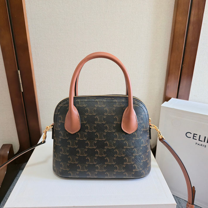 最高級セリーヌスーパーコピー CELINE ハンドバッグ Teen Honorine ティーン オノリン ブラウン 120682DNK.04LU セリーヌ バッグ 人気ランキング - 画像 (9)