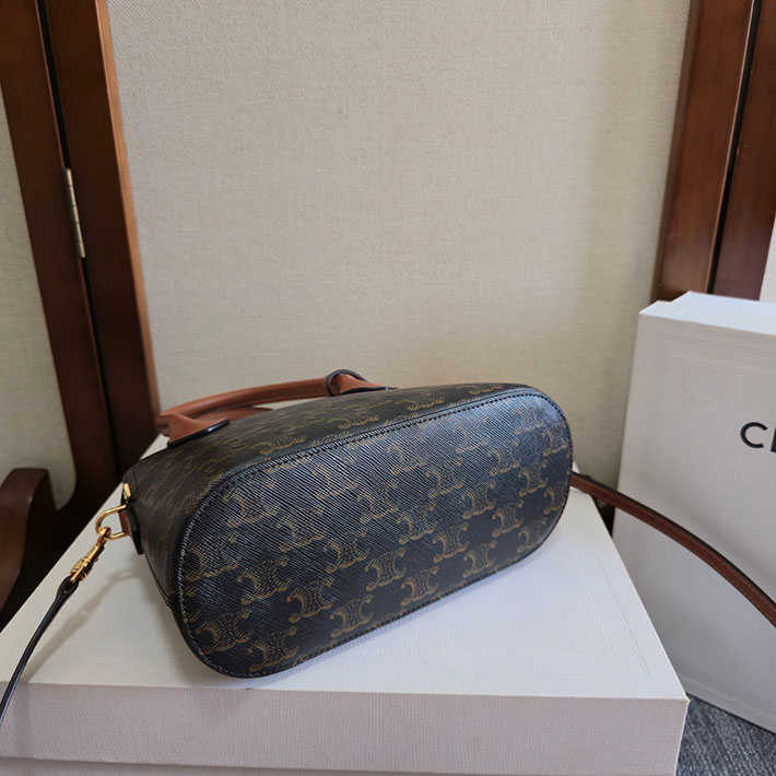 最高級セリーヌスーパーコピー CELINE ハンドバッグ Teen Honorine ティーン オノリン ブラウン 120682DNK.04LU セリーヌ バッグ 人気ランキング - 画像 (7)
