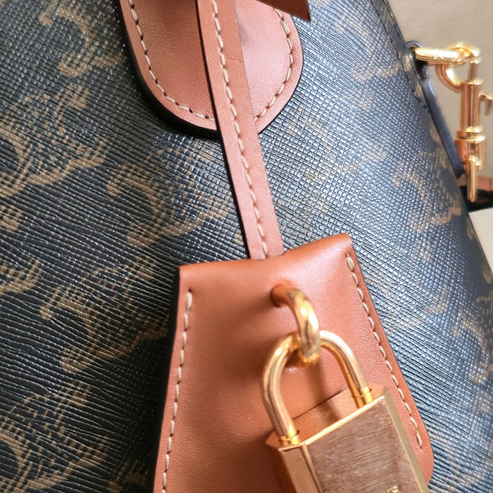 最高級セリーヌスーパーコピー CELINE ハンドバッグ Teen Honorine ティーン オノリン ブラウン 120682DNK.04LU セリーヌ バッグ 人気ランキング - 画像 (5)