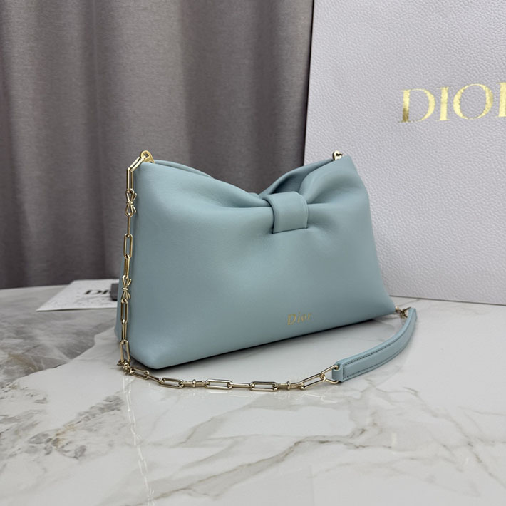 最高級ディオールスーパーコピー Dior Bow バッグ スモール ラムスキン ブルー M0715OUQO_M36Z ディオール バッグ 人気ランキング - 画像 (8)