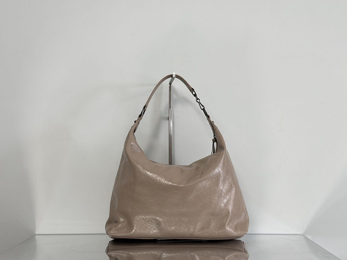 バレンシアガ バッグ 人気 レディース BALENCIAGA ルシティ ホーボーバッグ ミディアム 鞄 セサミ 8525742ABEK2914 バレンシアガ バッグ レディース - 画像 (9)