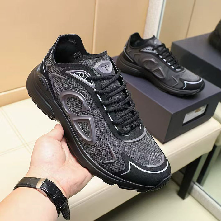 メンズ 最高級ディオールスーパーコピー DIOR B30 カウントダウン テック スニーカー 2629533 ディオール スニーカー 黒 - 画像 (9)