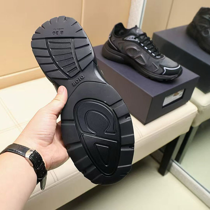 メンズ 最高級ディオールスーパーコピー DIOR B30 カウントダウン テック スニーカー 2629533 ディオール スニーカー 黒 - 画像 (8)