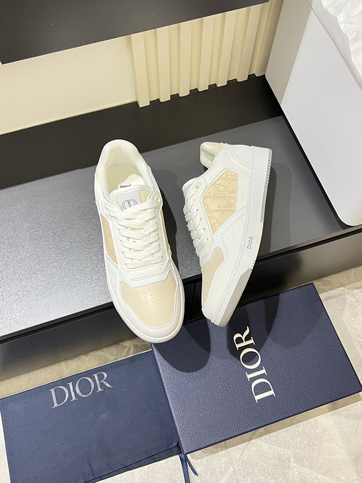 メンズ 最高級ディオールスーパーコピー DIOR B27 ロー トップ スニーカー オブリーク ジャカード 2629558 ディオール 靴 メンズ - 画像 (8)