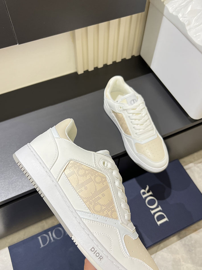 メンズ 最高級ディオールスーパーコピー DIOR B27 ロー トップ スニーカー オブリーク ジャカード 2629558 ディオール 靴 メンズ - 画像 (6)