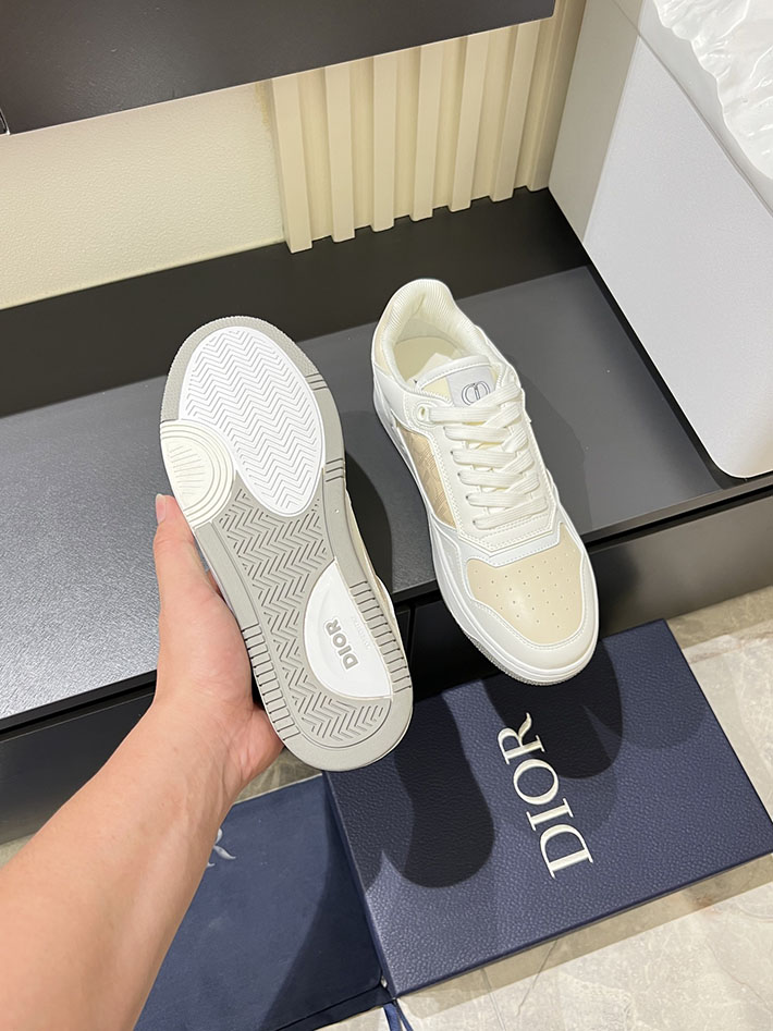 メンズ 最高級ディオールスーパーコピー DIOR B27 ロー トップ スニーカー オブリーク ジャカード 2629558 ディオール 靴 メンズ - 画像 (4)