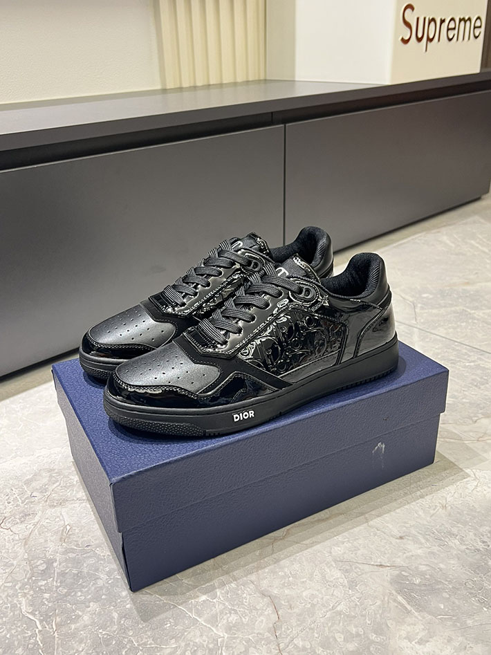 メンズ 最高級ディオールスーパーコピー DIOR B27 ロー トップ スニーカー オブリーク ジャカード 2629565 スニーカー メンズ おしゃれ 大人 - 画像 (4)