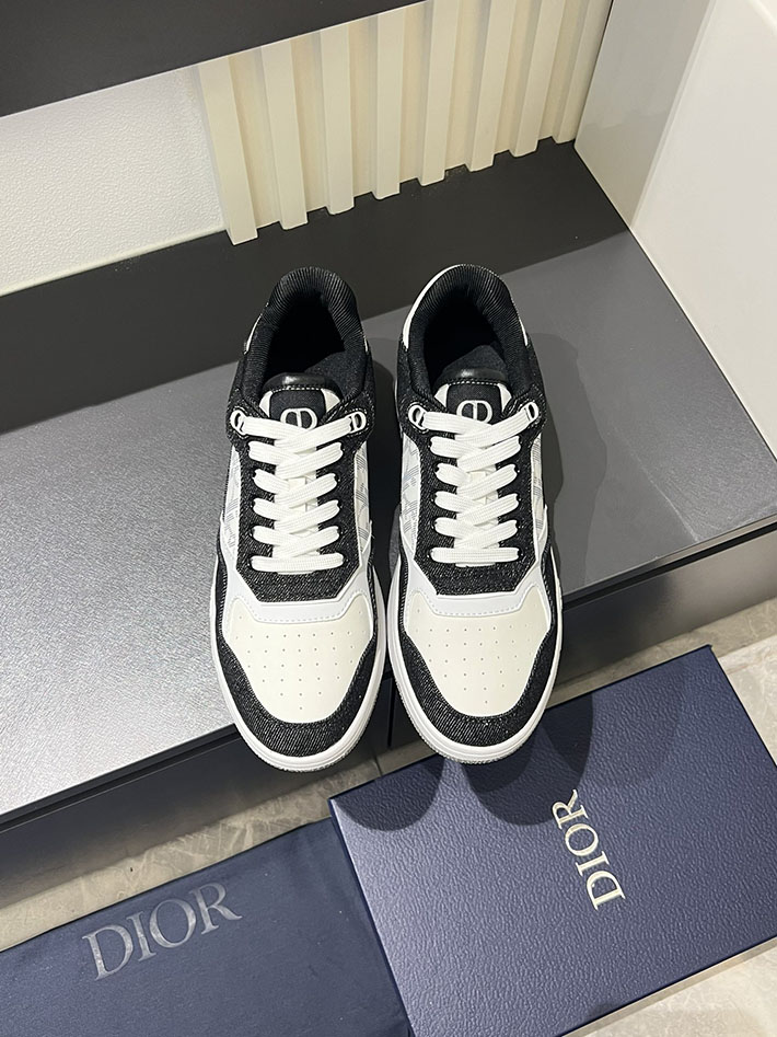 メンズ 最高級ディオールスーパーコピー DIOR B27 ロー トップ スニーカー オブリーク ジャカード 2629566 スニーカー メンズ 40代 - 画像 (2)