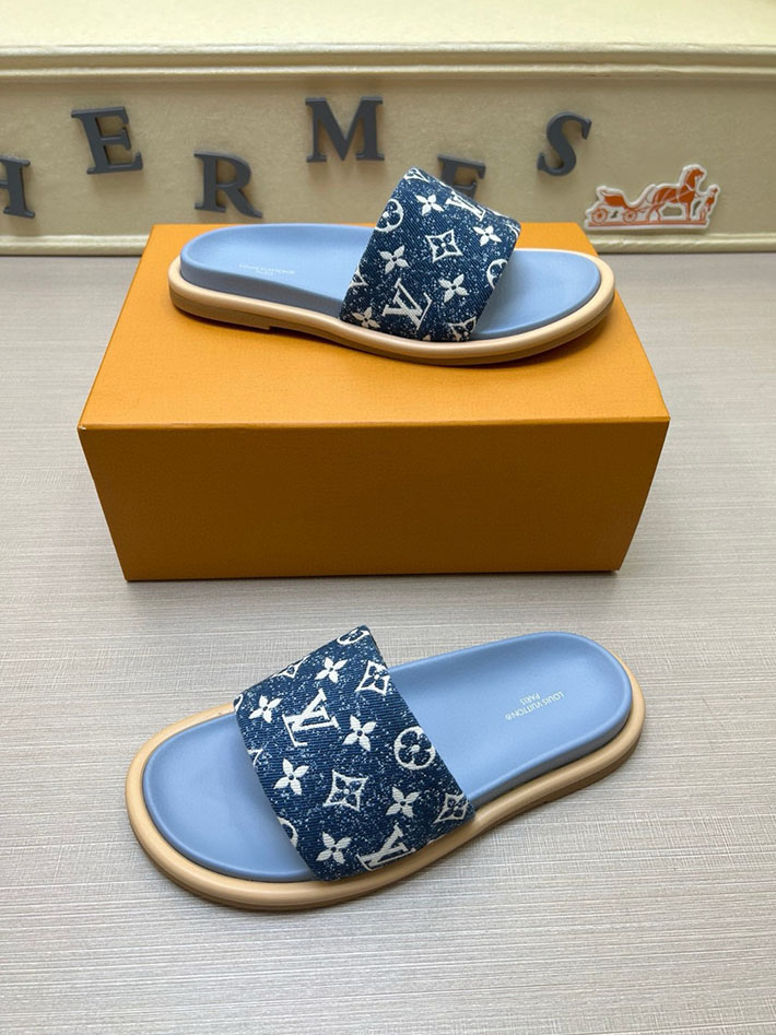 メンズ・レディース兼用 ルイヴィトン LV マイアミ ミュール サンダル ウォーターフロント ライン 2629644 ヴィトン サンダル レディース - 画像 (8)