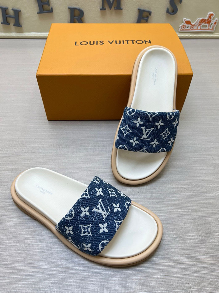 メンズ・レディース兼用 ルイヴィトン LV マイアミ ミュール サンダル ウォーターフロント ライン 2629646 ルイヴィトン サンダル 安い - 画像 (2)