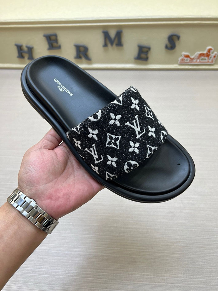 メンズ・レディース兼用 ルイヴィトン LV マイアミ ミュール サンダル ウォーターフロント ライン 2629648 ルイヴィトン サンダル 激安 - 画像 (3)