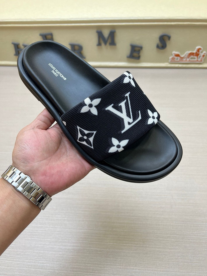 メンズ・レディース兼用 ルイヴィトン LV マイアミ ミュール サンダル ウォーターフロント ライン 2629650 レディース サンダル 人気ブランド - 画像 (3)