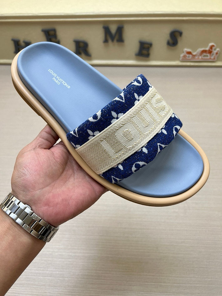 メンズ・レディース兼用 ルイヴィトン LV マイアミ ミュール サンダル ウォーターフロント ライン 2629651 サンダル ブランド 高級 レディース - 画像 (2)