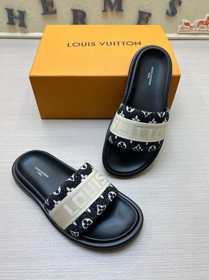メンズ・レディース兼用 ルイヴィトン LV マイアミ ミュール サンダル ウォーターフロント ライン 2629653 サンダル ブランド レディース - 画像 (2)