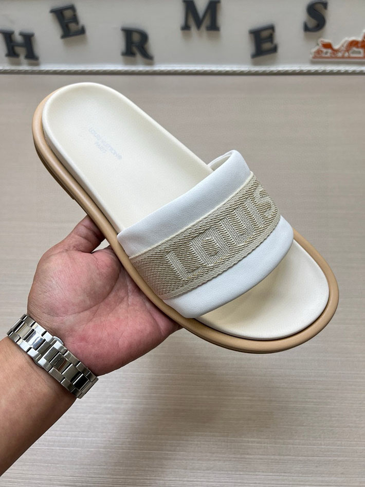 メンズ・レディース兼用 ルイヴィトン LV マイアミ ミュール サンダル ウォーターフロント ライン 2629656 夏サンダル メンズ - 画像 (2)