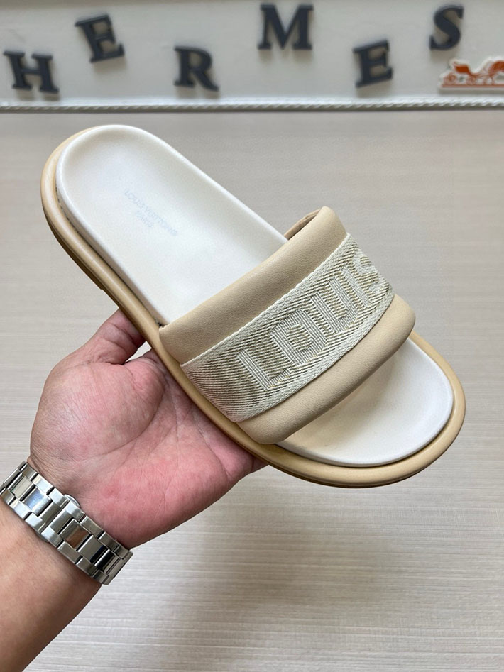 メンズ・レディース兼用 ルイヴィトン LV マイアミ ミュール サンダル ウォーターフロント ライン 2629659 夏サンダル レディース 歩きやすい - 画像 (2)