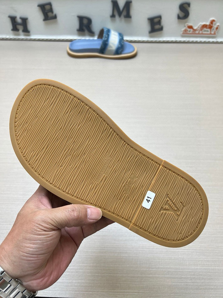 メンズ・レディース兼用 ルイヴィトン LV マイアミ ミュール サンダル ウォーターフロント ライン 2629666 サンダル おしゃれ レディース - 画像 (3)