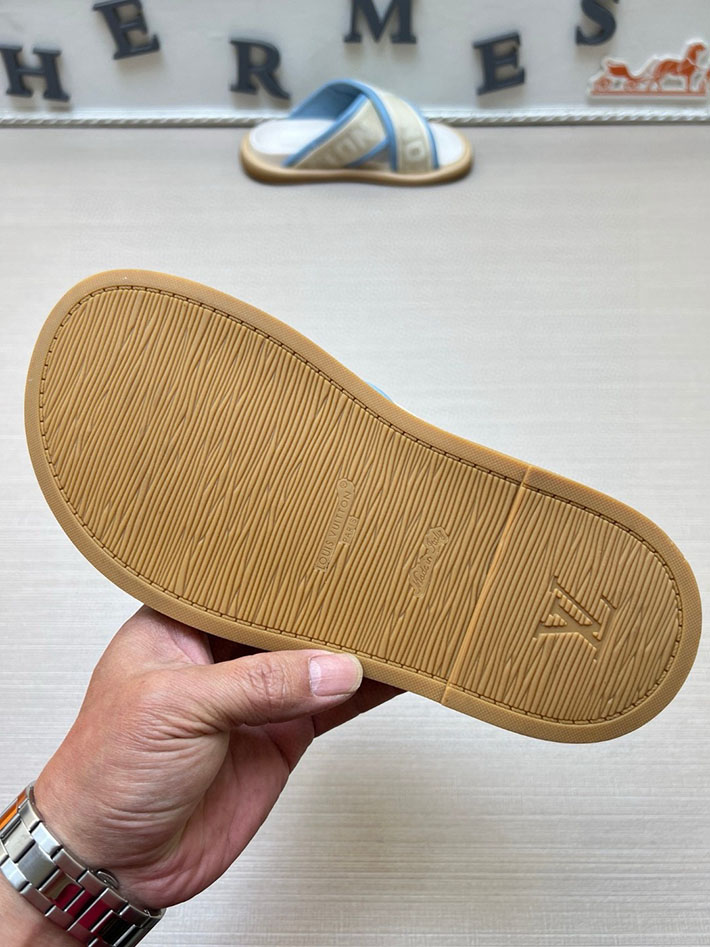 メンズ・レディース兼用 ルイヴィトン LV ブリス・ライン ミュール シューズ 靴 スライドサンダル 2629672 ヴィトン サンダル レディース - 画像 (3)