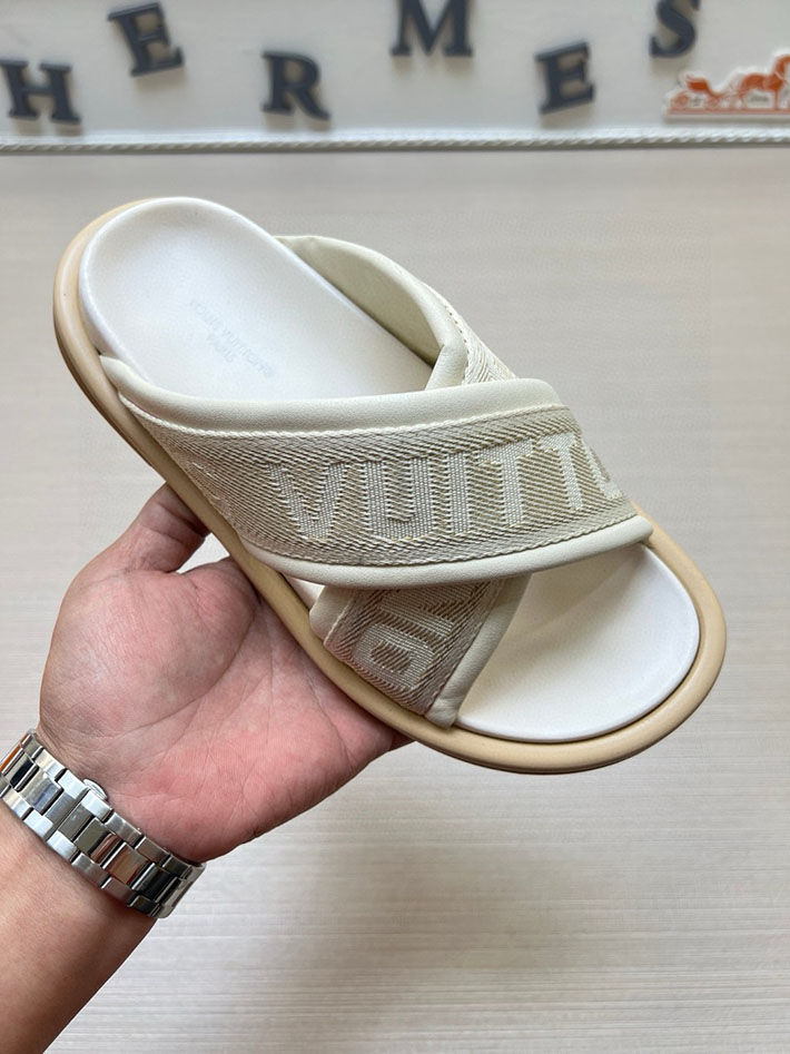 メンズ・レディース兼用 ルイヴィトン LV ブリス・ライン ミュール シューズ 靴 スライドサンダル 2629673 ルイヴィトン サンダル 新作 - 画像 (2)