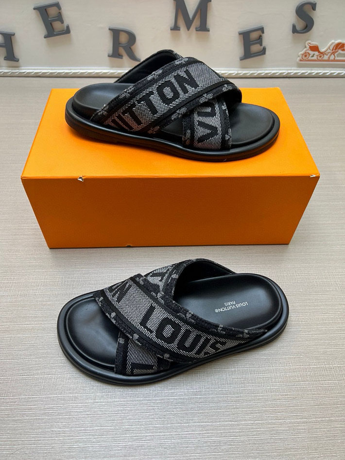 メンズ・レディース兼用 ルイヴィトン LV ブリス・ライン ミュール シューズ 靴 スライドサンダル 2629680 ルイヴィトン 靴 新作 - 画像 (8)