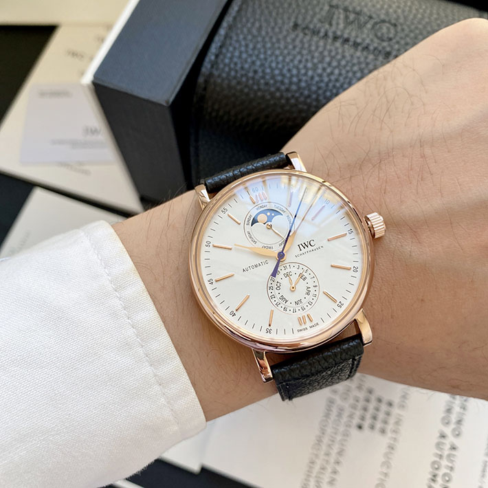 最高級IWCスーパーコピー IWC時計コピー ポートフィノ コンプリート カレンダー 41mm 2629704 iwc 時計 芸能人 - 画像 (4)