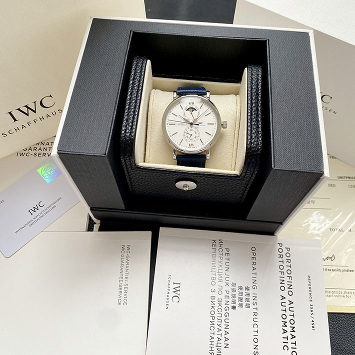 最高級IWCスーパーコピー IWC時計コピー ポートフィノ ハンドワインド ムーンフェイズ 41mm 2629710 高級時計販売店 - 画像 (10)