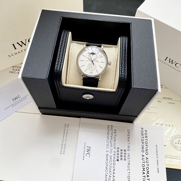 最高級IWCスーパーコピー IWC時計コピー ポートフィノ ハンドワインド ムーンフェイズ 41mm 2629711 高級時計ブランド格付け - 画像 (4)