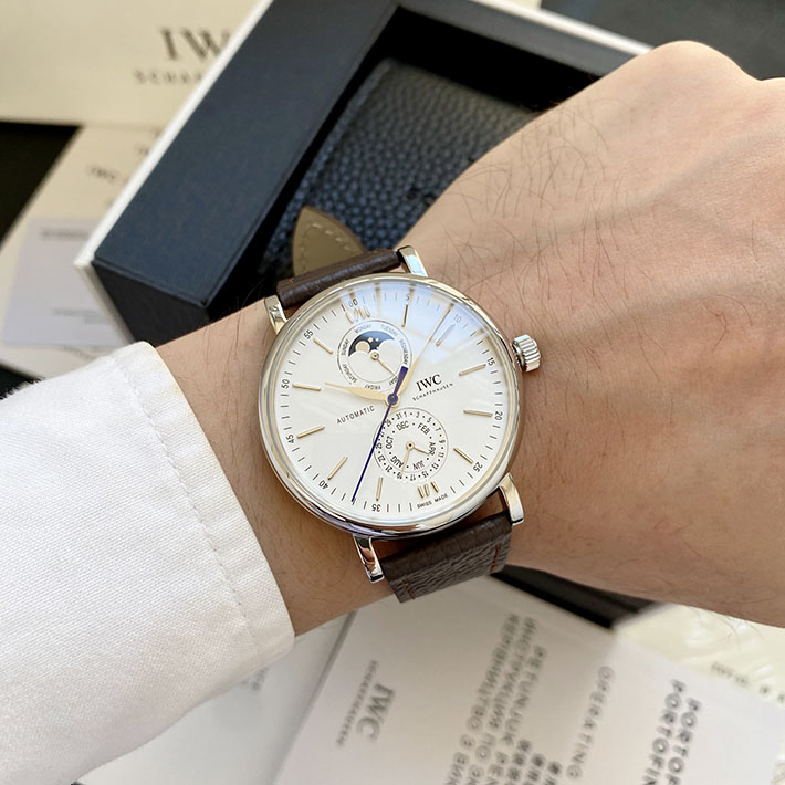最高級IWCスーパーコピー IWC時計コピー ポートフィノ ハンドワインド ムーンフェイズ 41mm 2629712 高級時計ブランド ランキング - 画像 (7)
