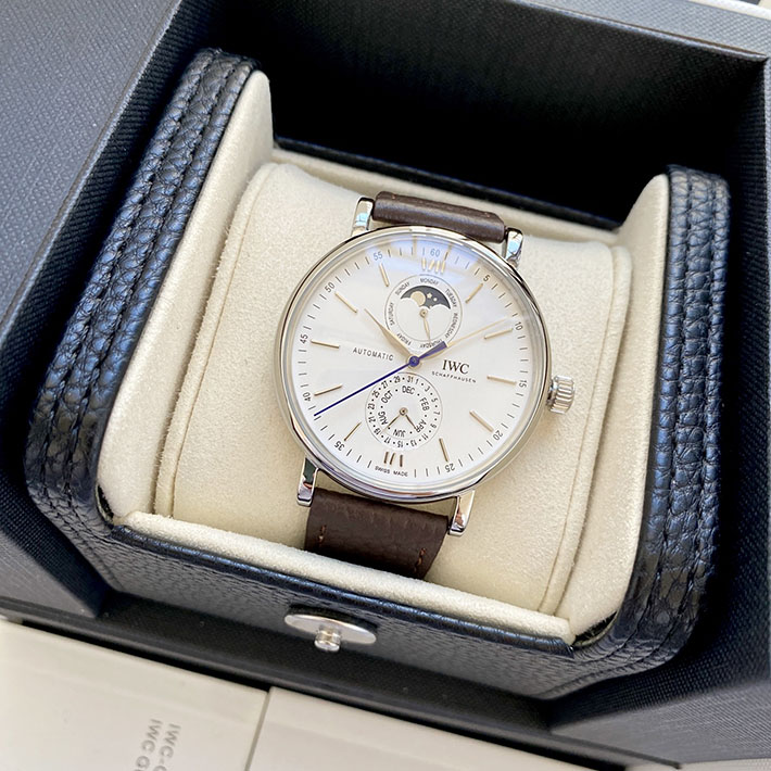 最高級IWCスーパーコピー IWC時計コピー ポートフィノ ハンドワインド ムーンフェイズ 41mm 2629712 高級時計ブランド ランキング - 画像 (4)