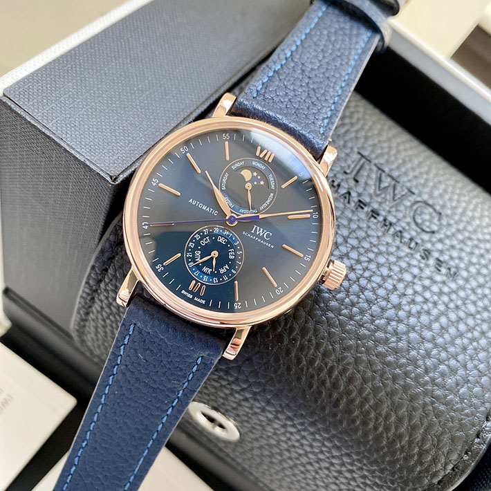 最高級IWCスーパーコピー IWC時計コピー ポートフィノ ハンドワインド ムーンフェイズ 41mm 2629715 メンズ 時計 ハイブランド - 画像 (7)