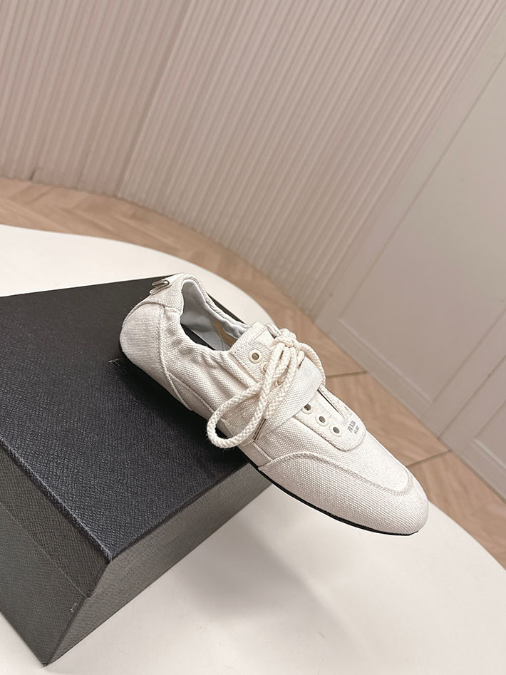 最高級プラダスーパーコピー PRADA Collapse canvas sneakers with buckled strap 2629766 プラダ パンプス アウトレット - 画像 (5)