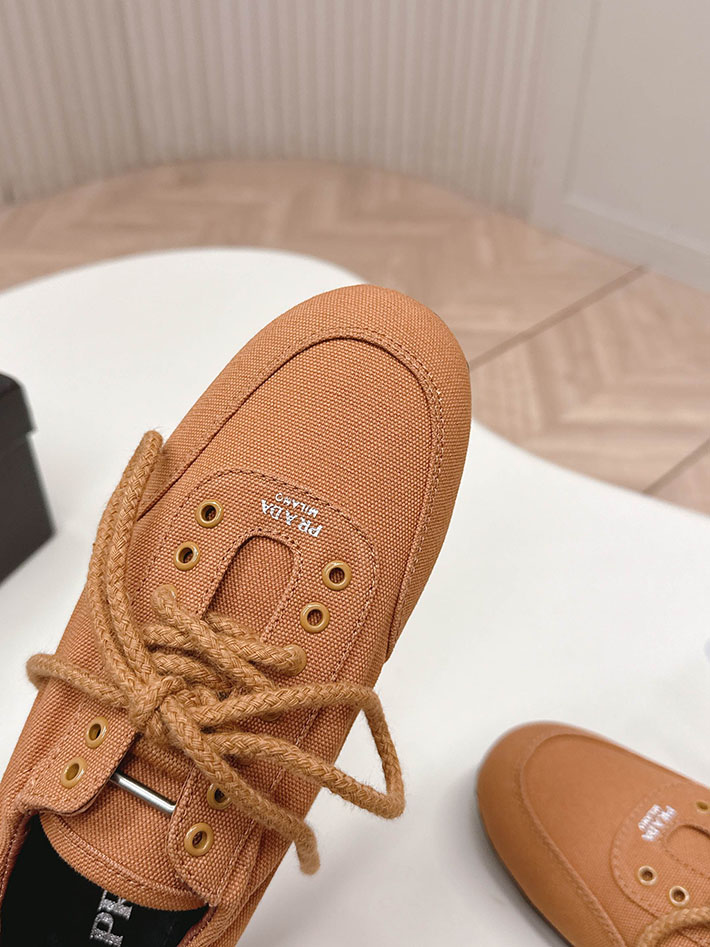 最高級プラダスーパーコピー PRADA Collapse canvas sneakers with buckled strap 2629771 プラダ 靴 レディース 人気 - 画像 (9)