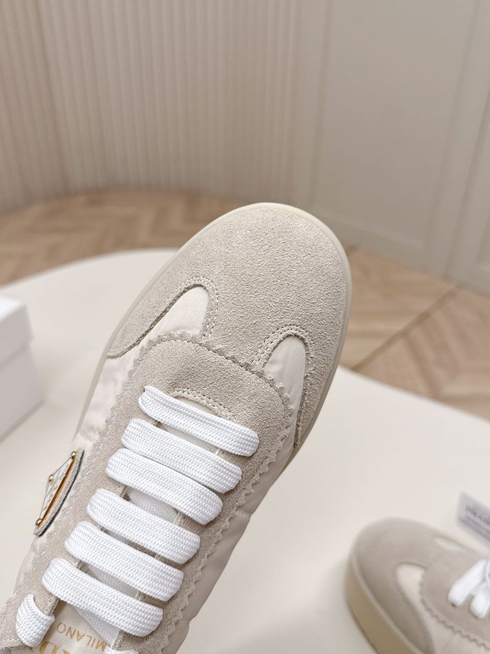 最高級プラダスーパーコピー PRADA ダウンタウン ボールド ナッパレザーxスエード スニーカー 2629779 プラダ スニーカー レディース アウトレット - 画像 (7)