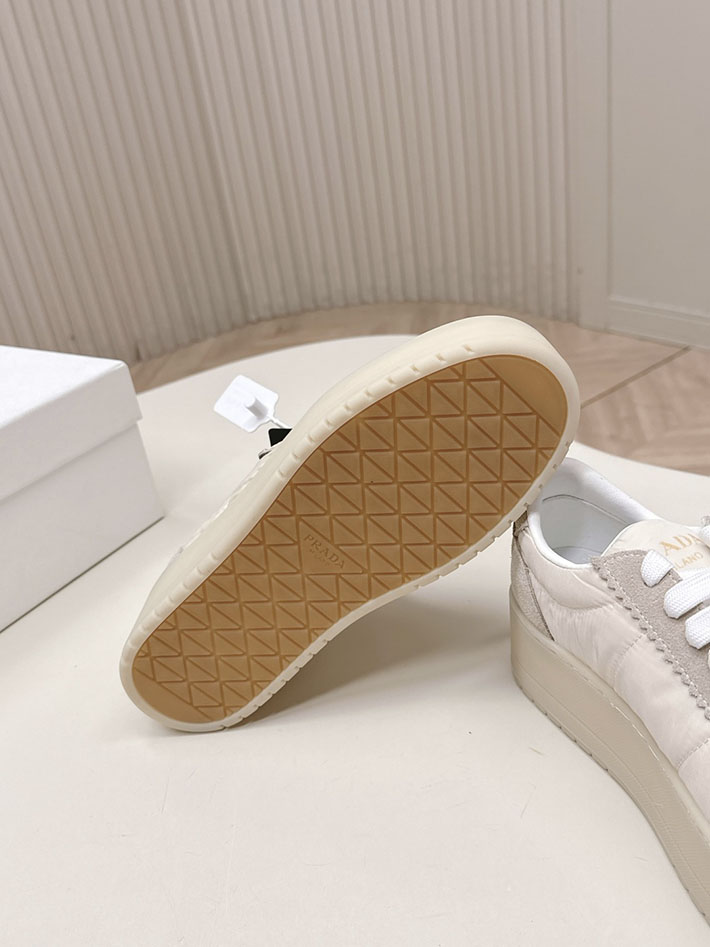 最高級プラダスーパーコピー PRADA ダウンタウン ボールド ナッパレザーxスエード スニーカー 2629779 プラダ スニーカー レディース アウトレット - 画像 (5)